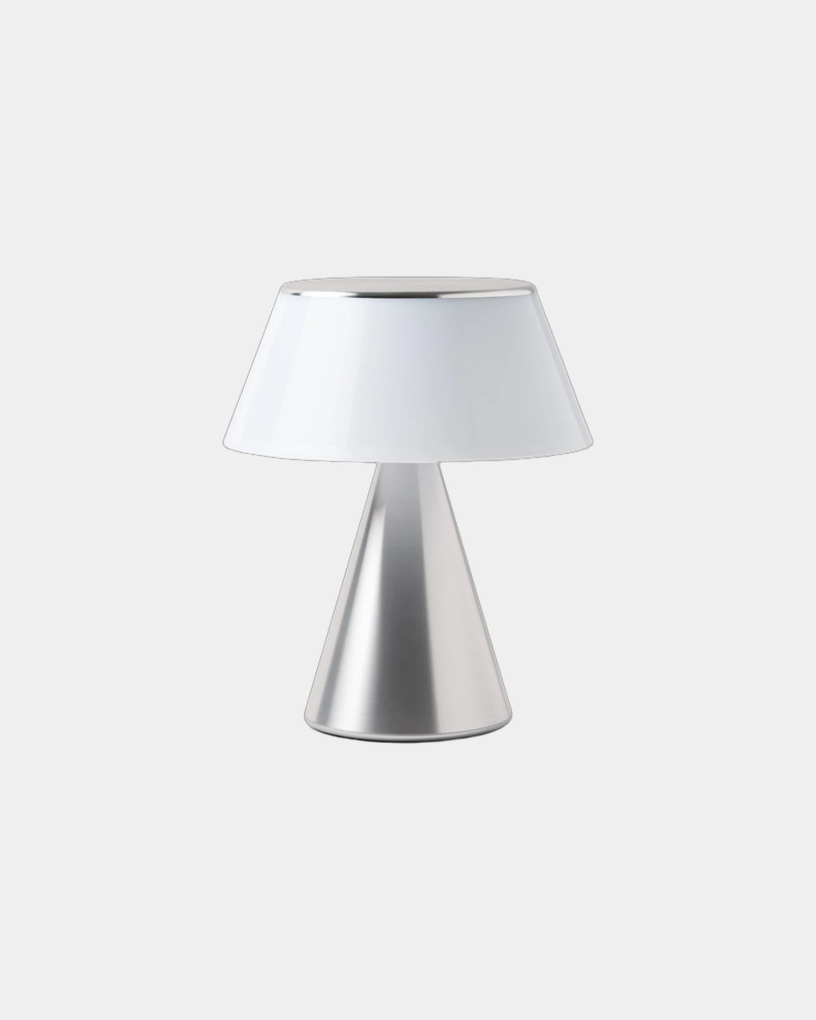 Lampe LED portable aluminium Lexon Luma XL à personnaliser - Alu Polished