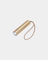 Lampe LED aluminium Lexon Fine Bag Light 2 à personnaliser - Light Gold