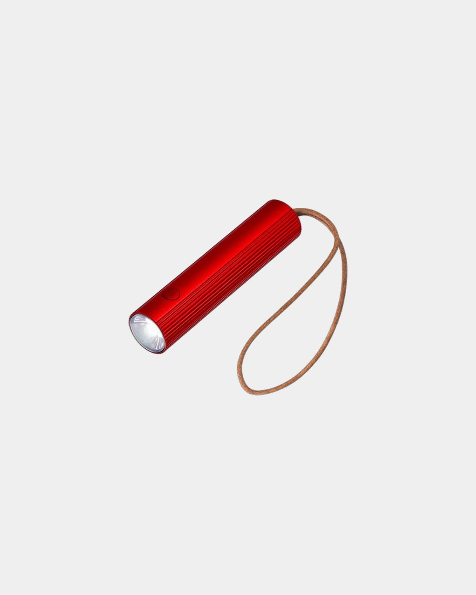 Lampe LED aluminium Lexon Fine Bag Light 2 à personnaliser - Red