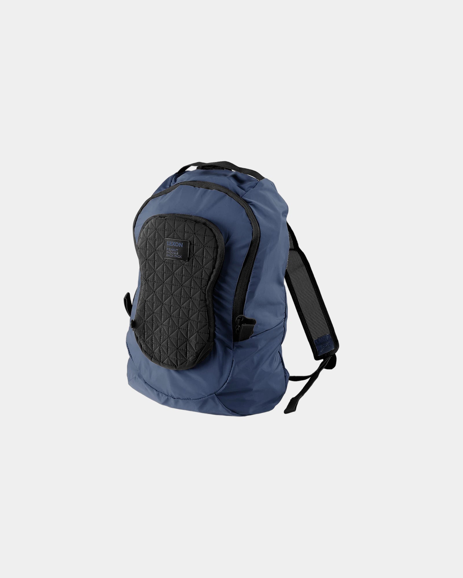 Sac à dos pliable Lexon Peanut à personnaliser - Dark Blue