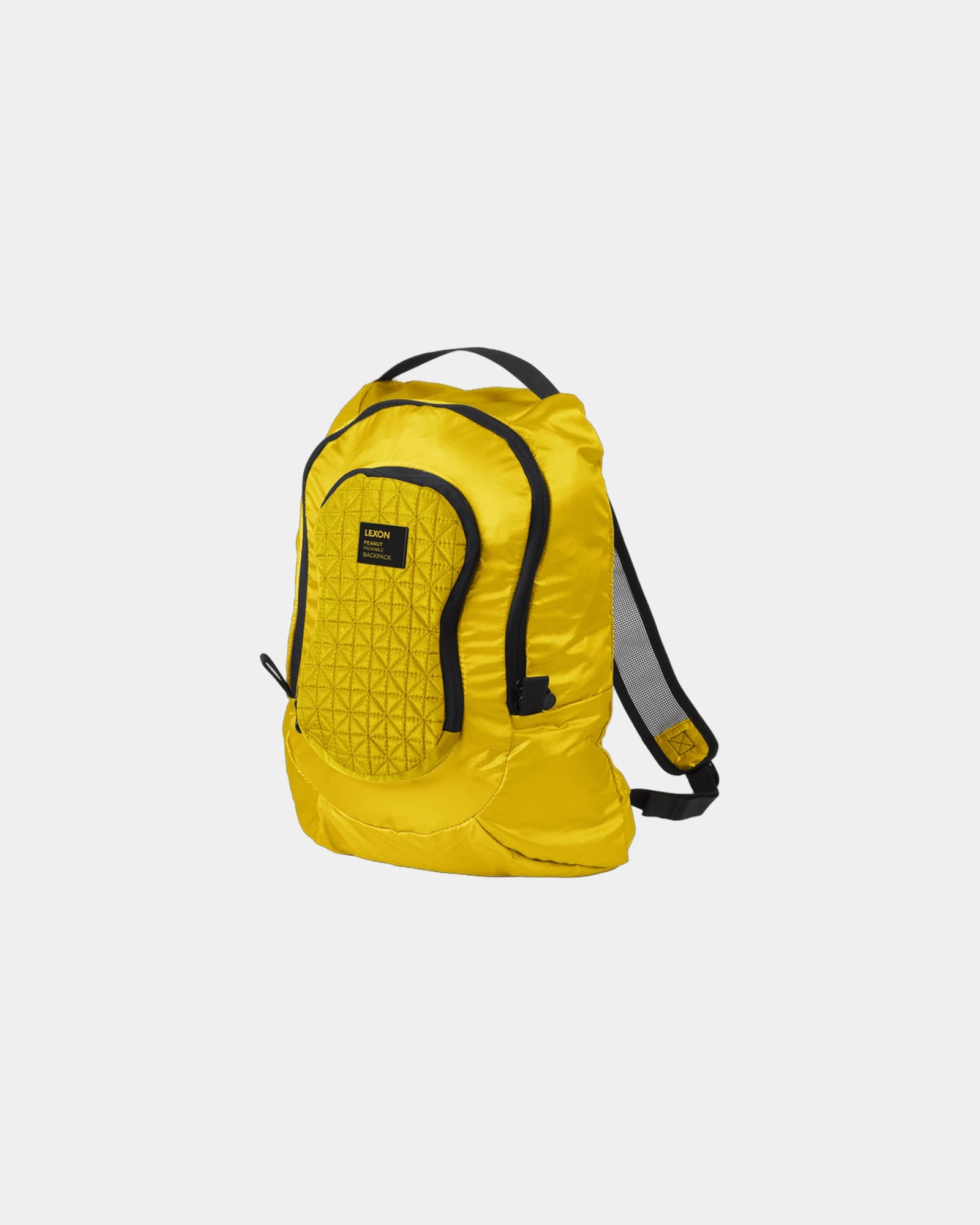 Sac à dos pliable Lexon Peanut à personnaliser - Yellow