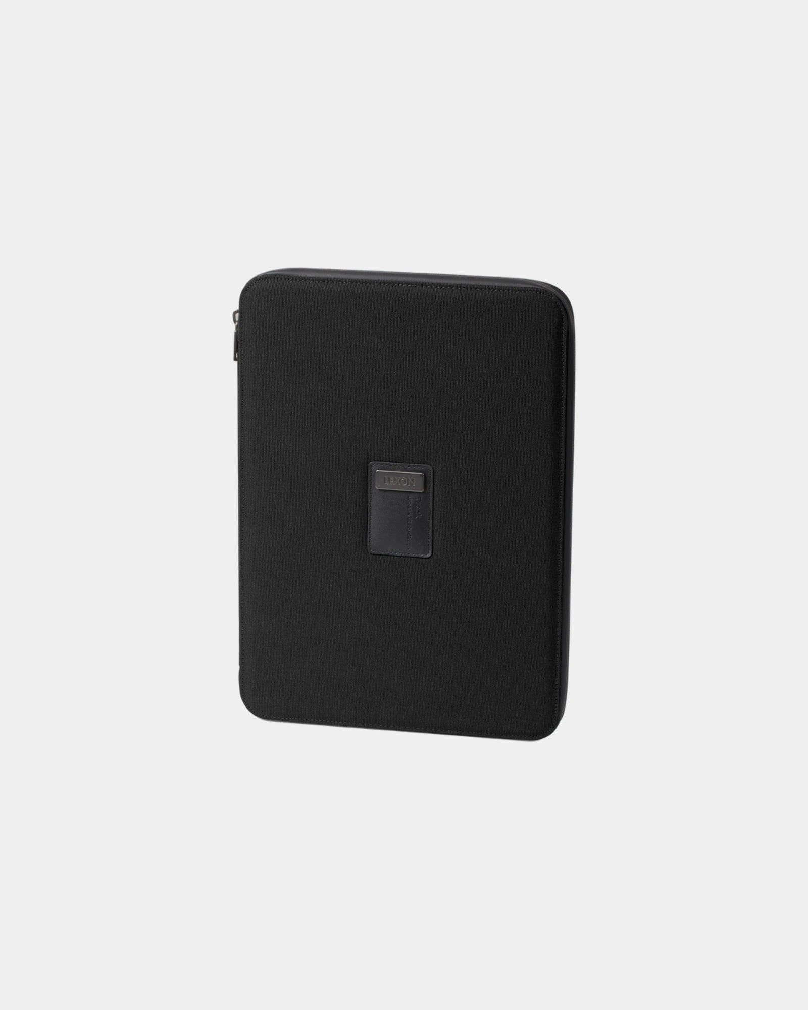 Conférencier A4 polyester Lexon Track à personnaliser - Black
