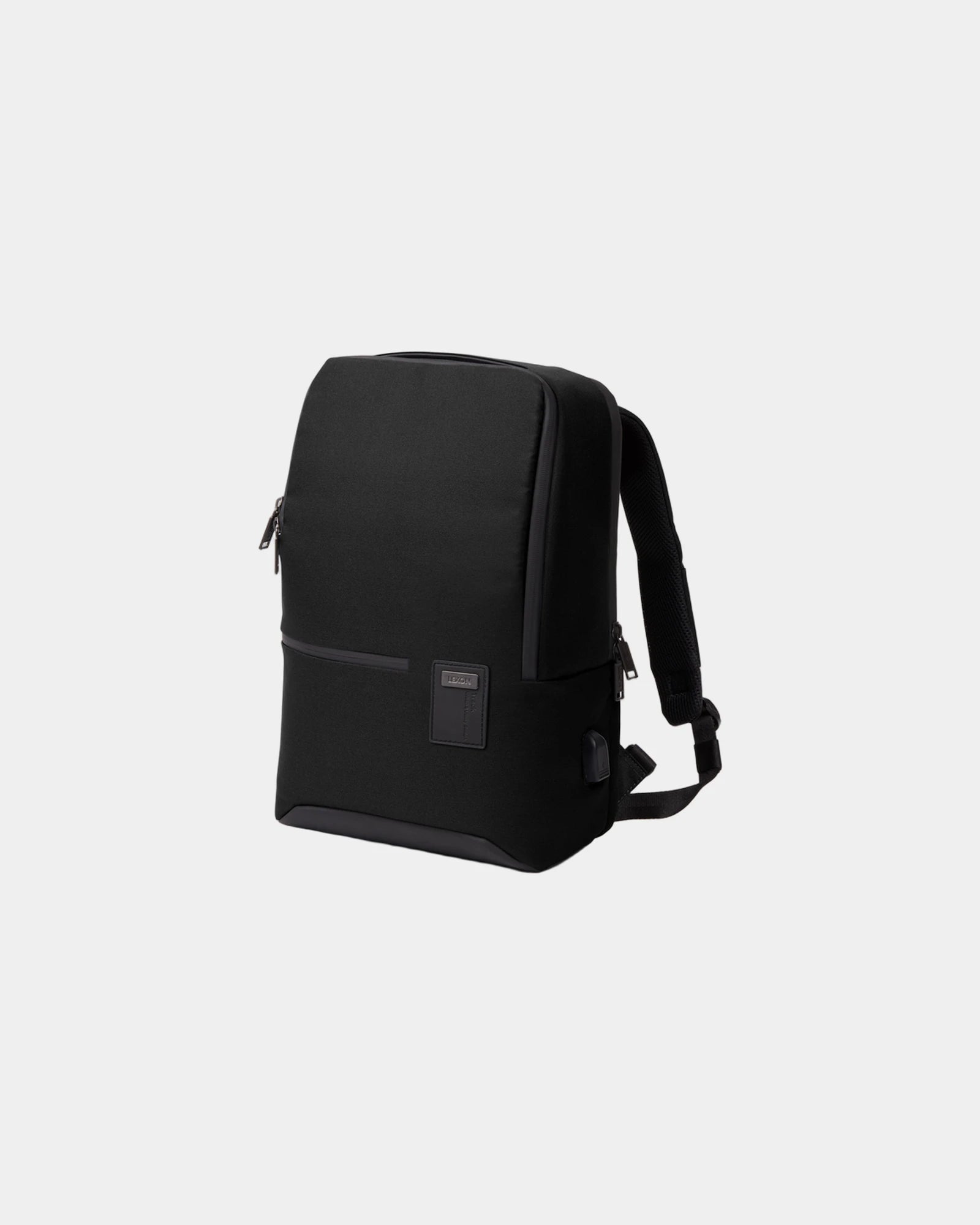 Sac à dos polyester Lexon Track Double 15" à personnaliser - Black