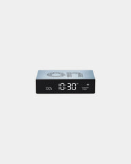 Réveil aluminium Lexon Flip Premium à personnaliser - Light Blue
