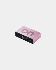 Réveil aluminium Lexon Flip Premium à personnaliser - 30