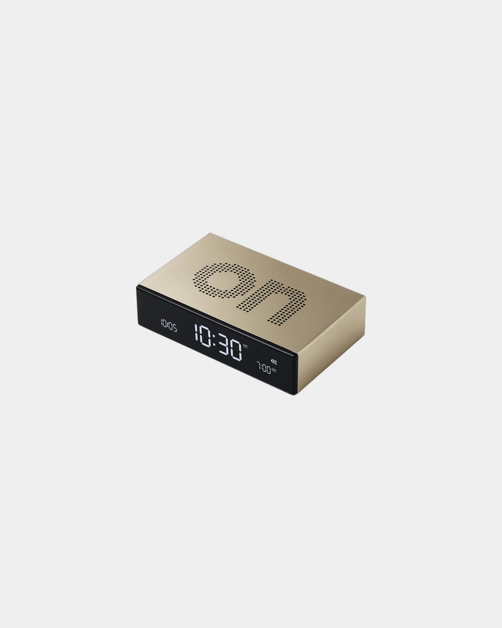 Réveil aluminium Lexon Flip Premium à personnaliser - 21