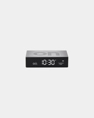 Réveil aluminium Lexon Flip Premium à personnaliser - Alu Polished
