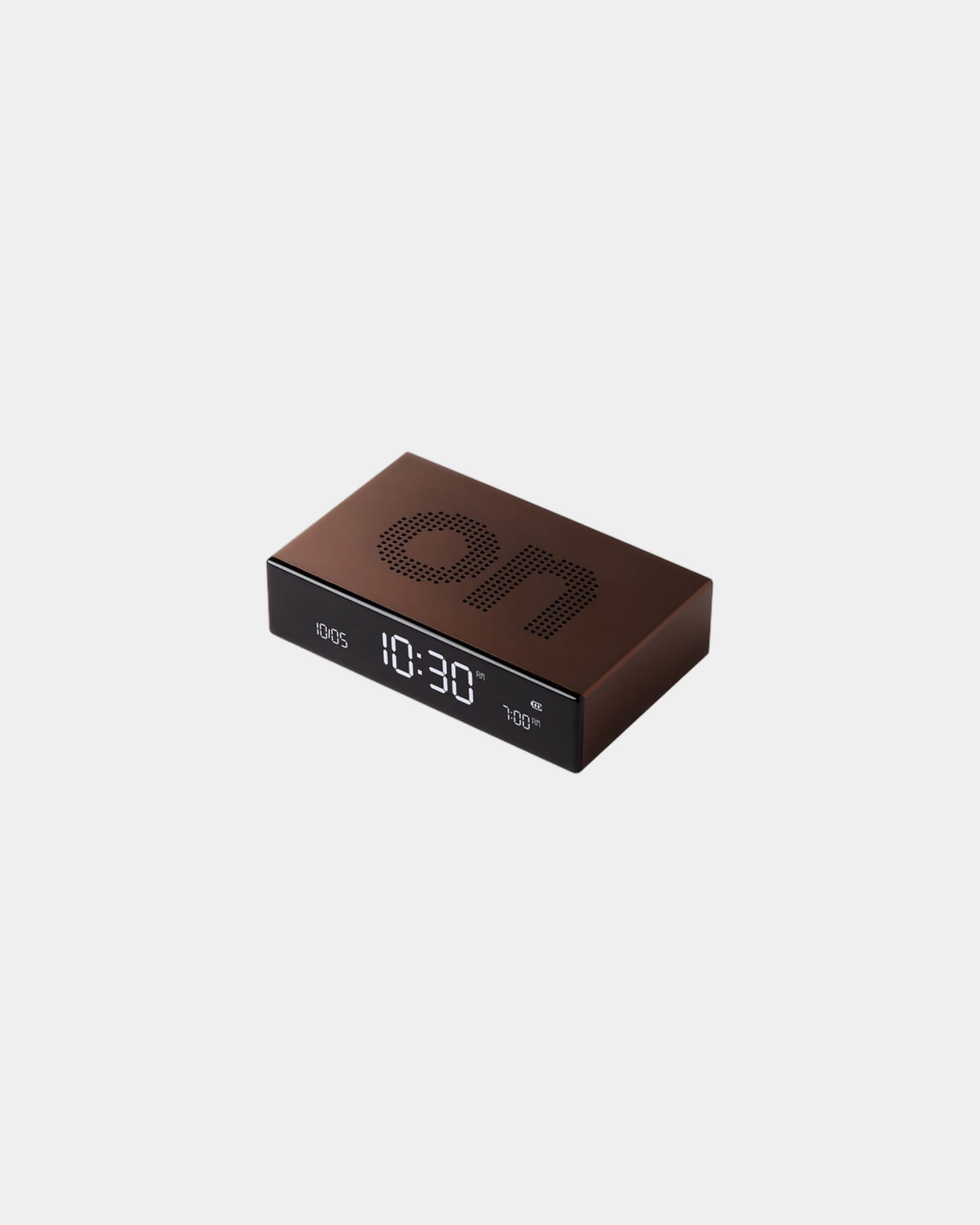 Réveil aluminium Lexon Flip Premium à personnaliser - 12
