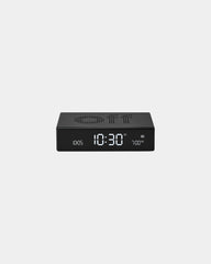 Réveil aluminium Lexon Flip Premium à personnaliser - Black