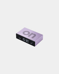 Réveil aluminium Lexon Flip Premium à personnaliser - 27