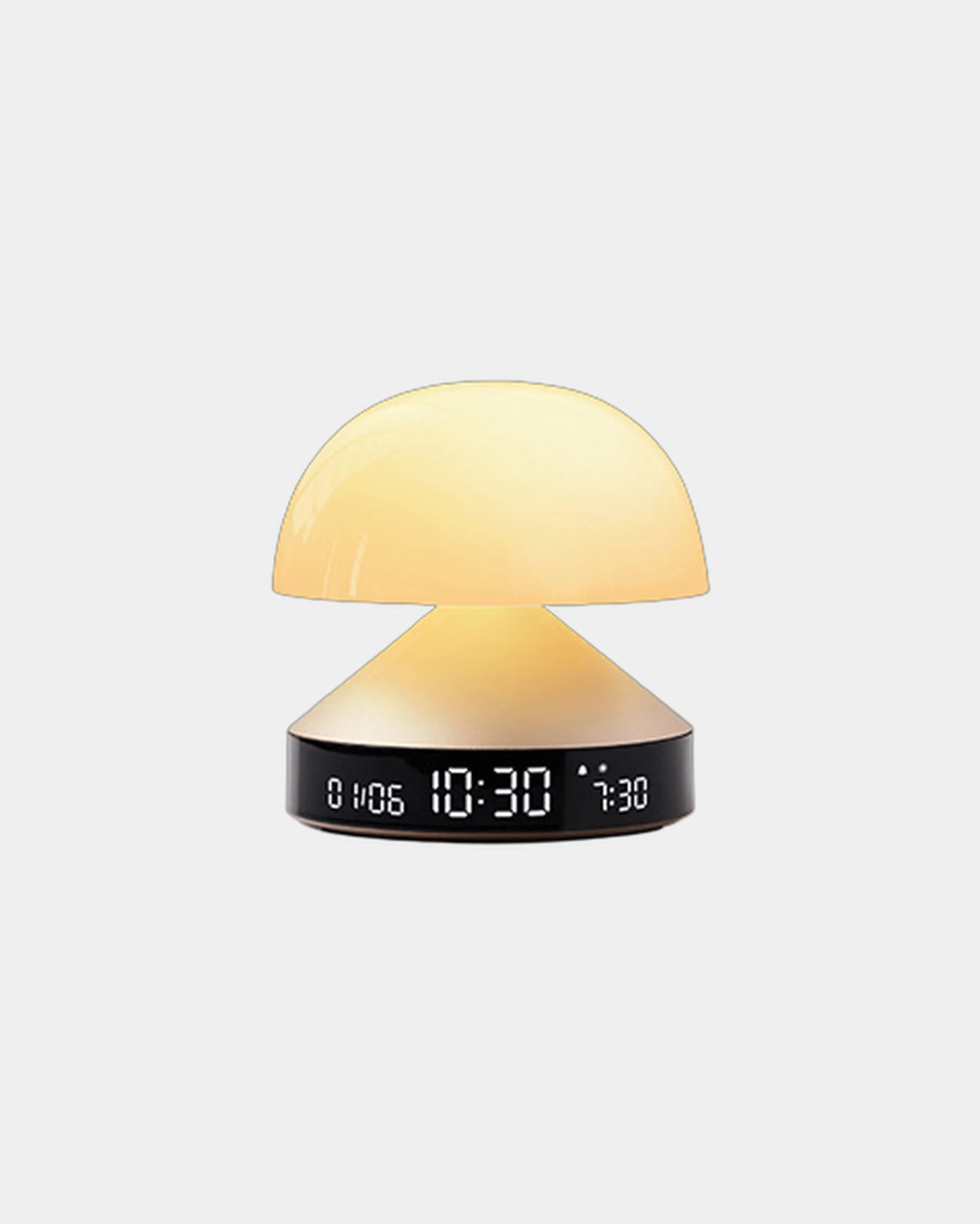 Lampe réveil Lexon Mina Sunrise personnalisable à personnaliser - Gold