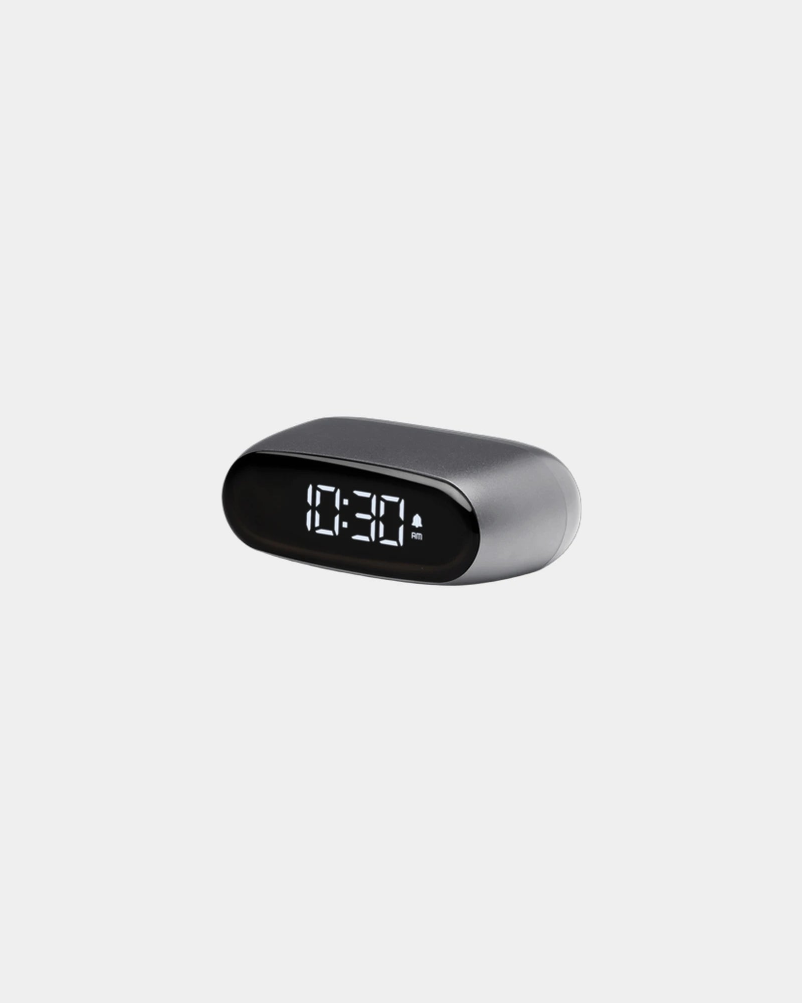 Réveil fonction snooze Lexon Minut à personnaliser - Gun Metal