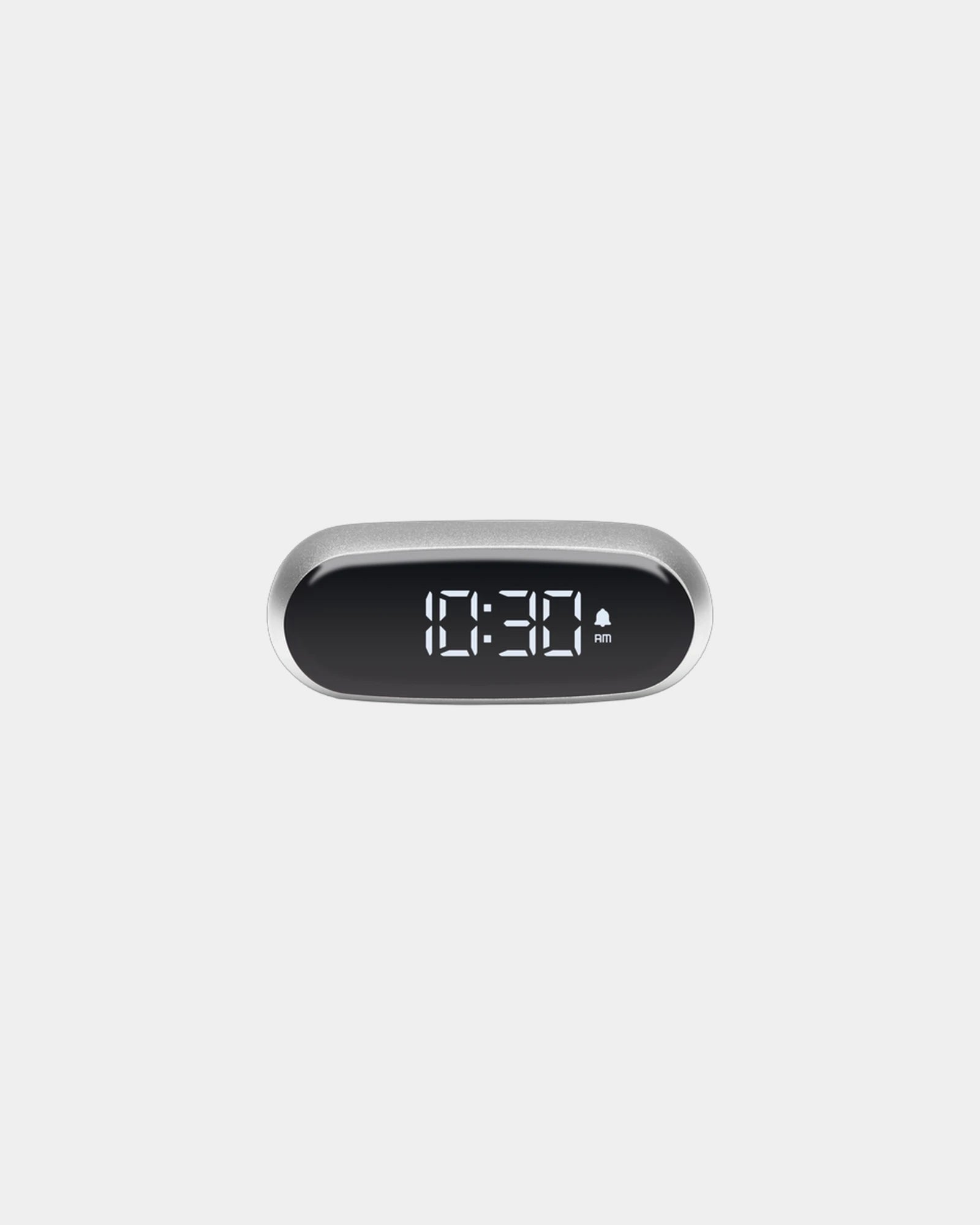 Réveil fonction snooze Lexon Minut à personnaliser - Alu Polished