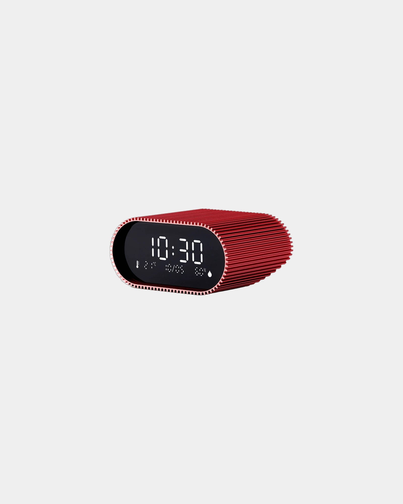 Lampe-réveil aluminium Lexon Ray Clock à personnaliser - 25