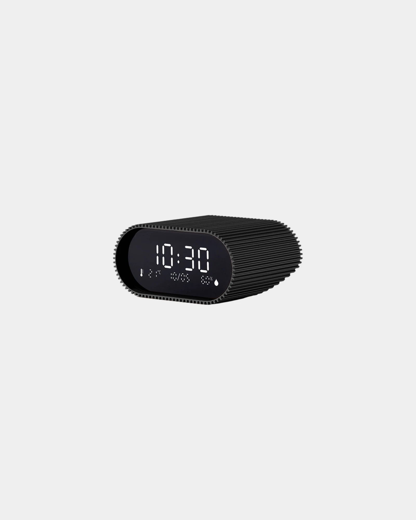 Lampe-réveil aluminium Lexon Ray Clock à personnaliser - 3