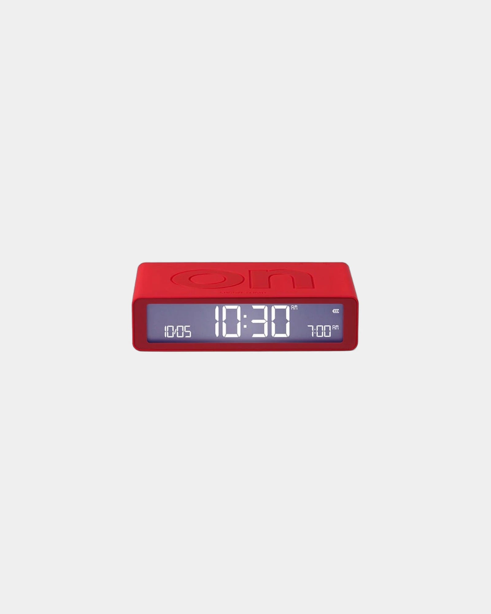 Horloge Lexon Flip Classic à personnaliser - Red