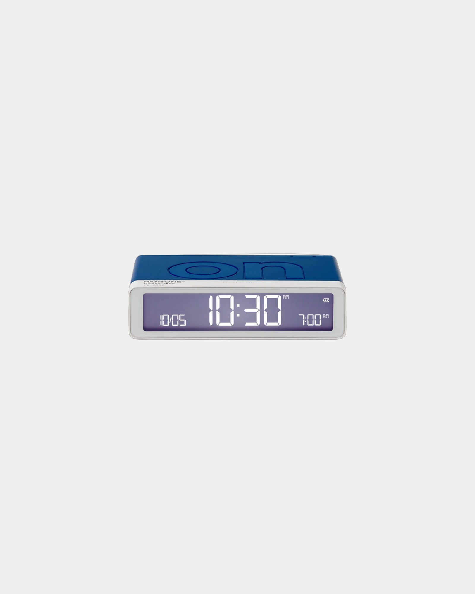 Réveil LCD réversible Lexon Flip+ MIMOSA à personnaliser - Classic Blue