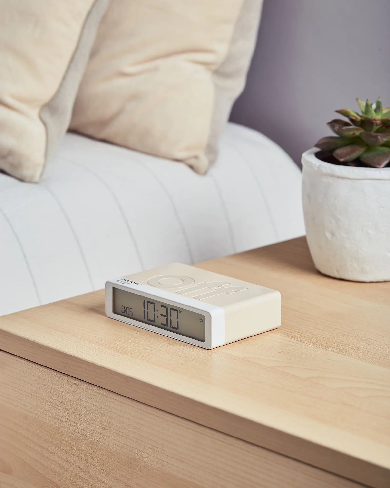 Réveil LCD réversible Lexon Flip+ MIMOSA à personnaliser - 23