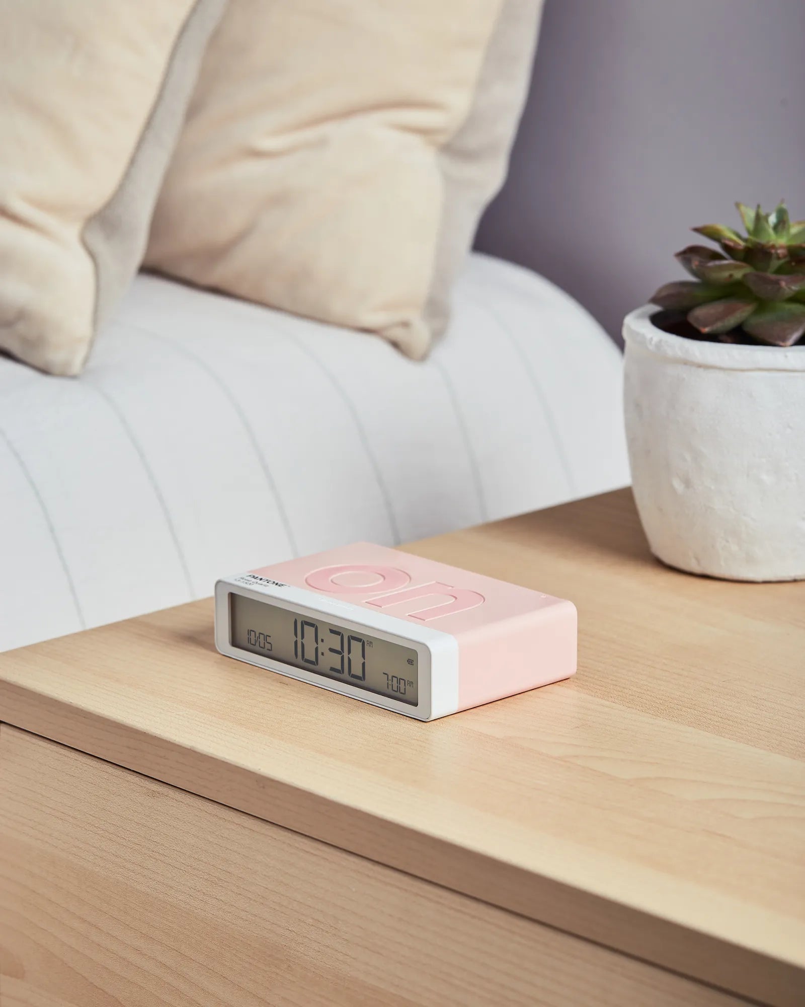 Réveil LCD réversible Lexon Flip+ MIMOSA à personnaliser - 29