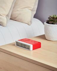 Réveil LCD réversible Lexon Flip+ MIMOSA à personnaliser - 36