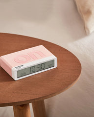 Réveil LCD réversible Lexon Flip+ MIMOSA à personnaliser - 28