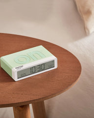 Réveil LCD réversible Lexon Flip+ MIMOSA à personnaliser - 16