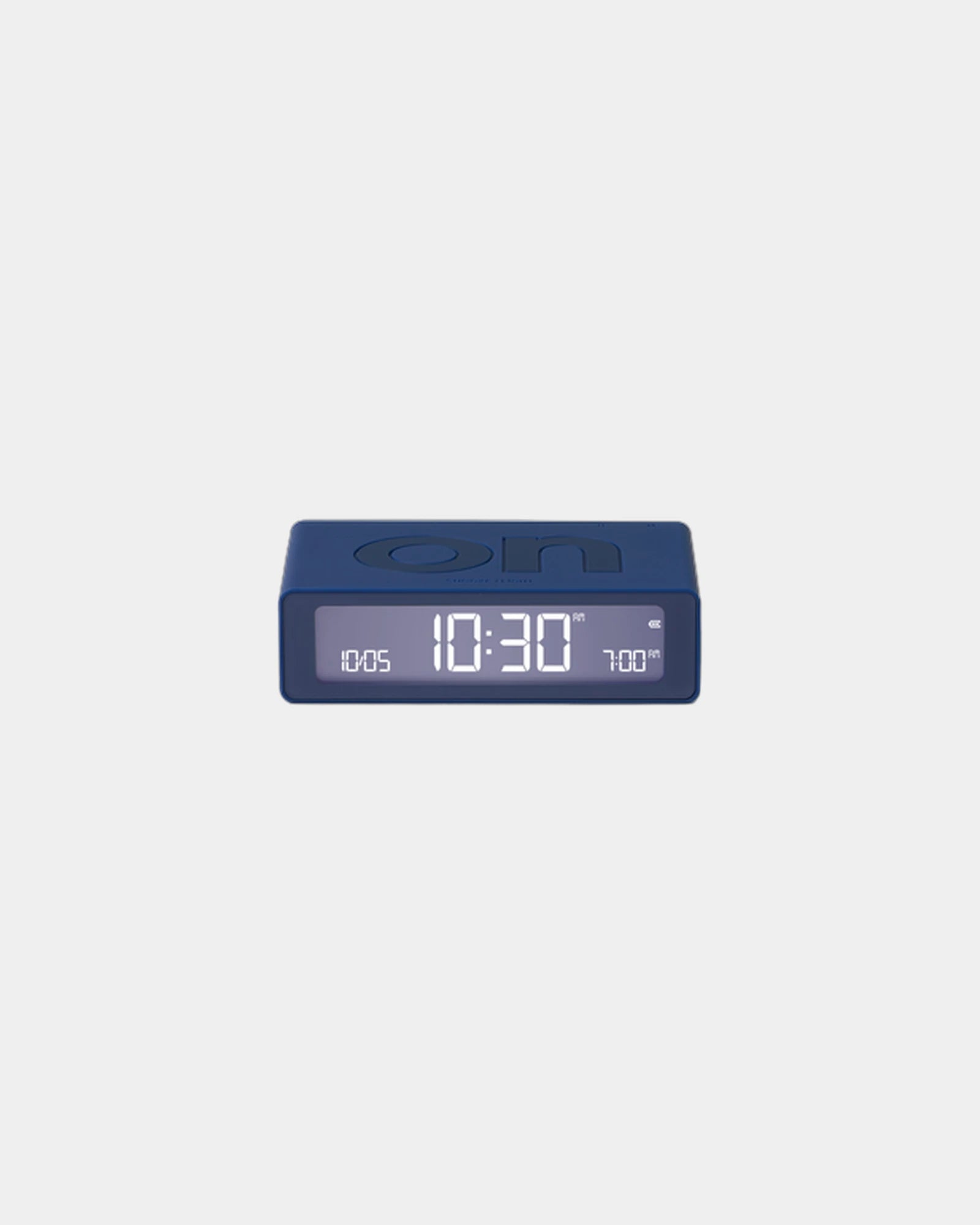 Réveil LCD réversible Lexon Flip Mini à personnaliser - Dark Blue