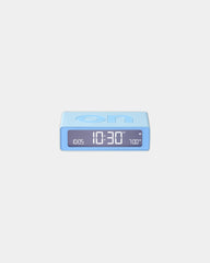 Réveil LCD réversible Lexon Flip Mini à personnaliser - Light Blue