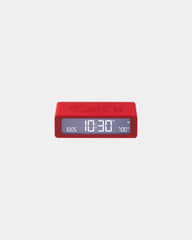 Réveil LCD réversible Lexon Flip Mini à personnaliser - Red