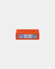 Réveil LCD réversible Lexon Flip Mini à personnaliser - Orange