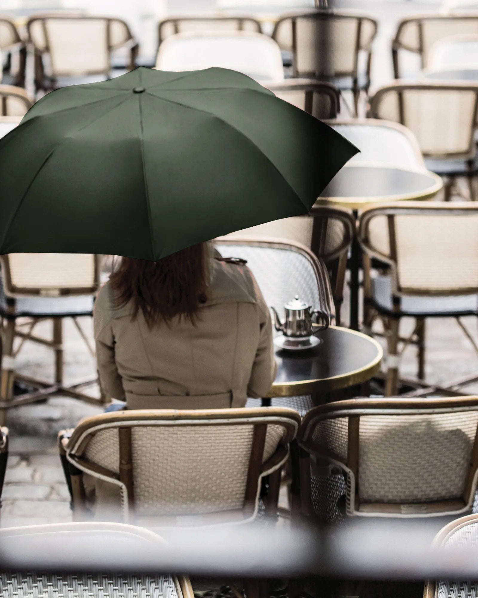 Parapluie pliable rPET Lexon Mini Hook à personnaliser - 2