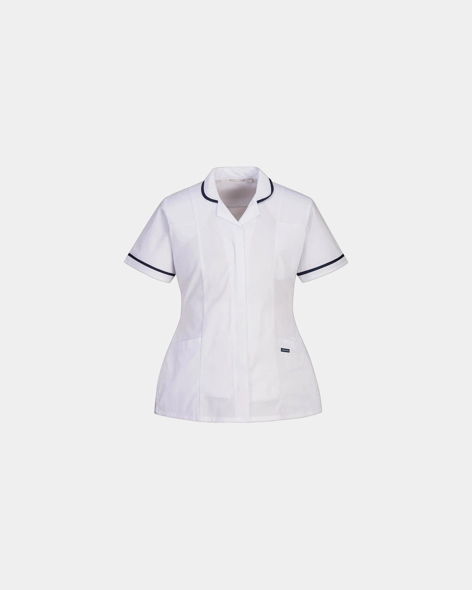 Tunique classique stretch 65% polyester à personnaliser - Blanc