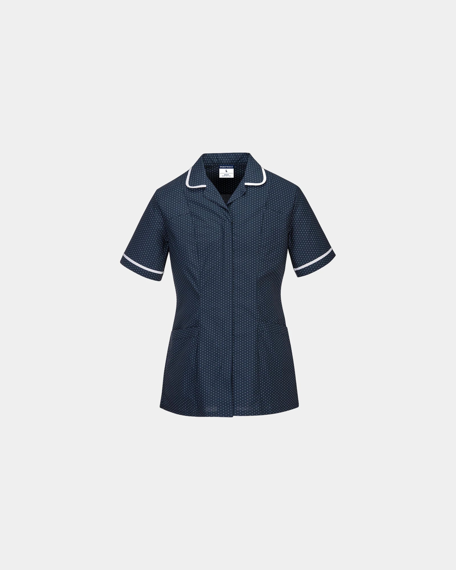 Tunique stretch polyester à personnaliser - Bleu Marine