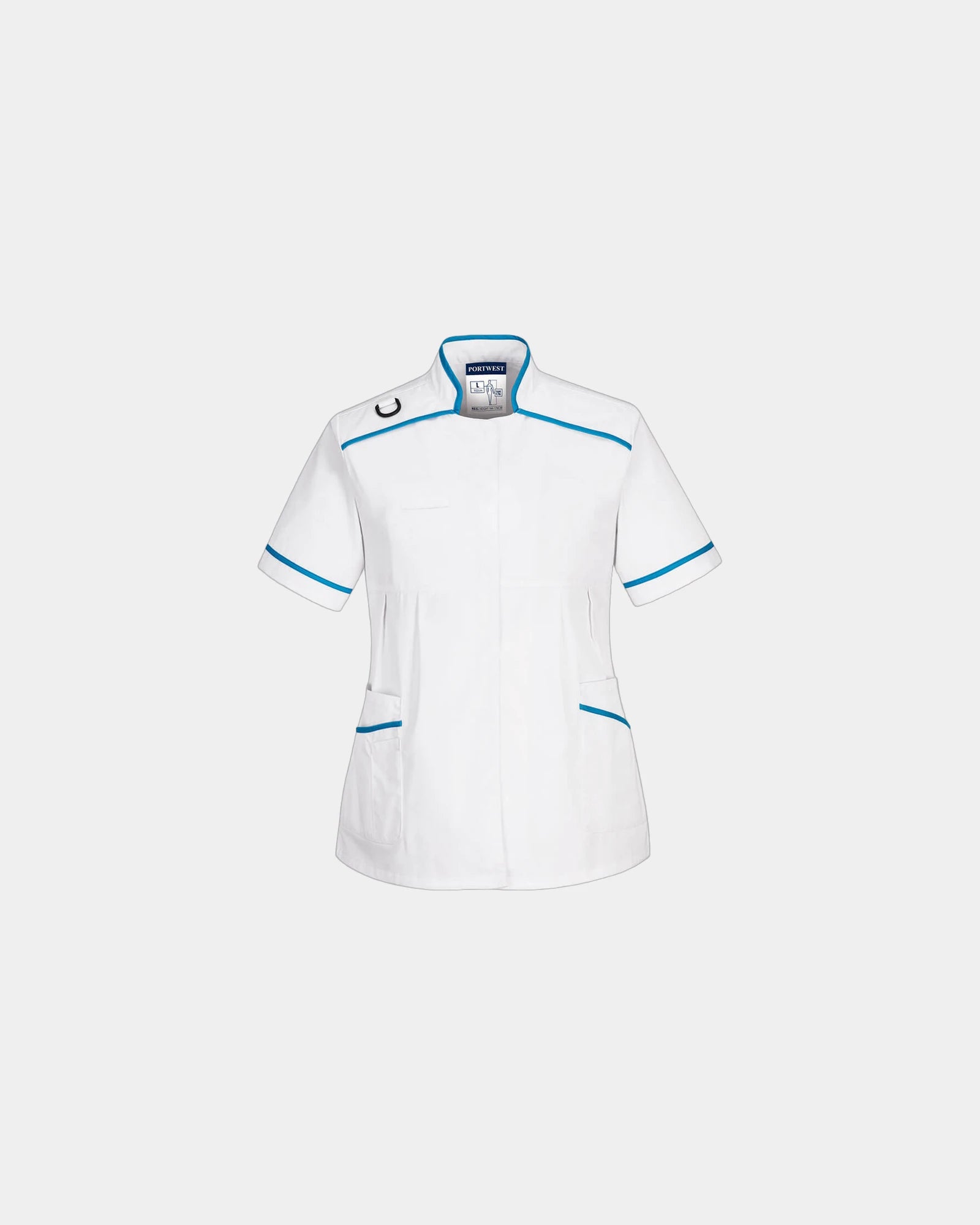 Tunique de maternité médicale 65% polyester à personnaliser - Blanc