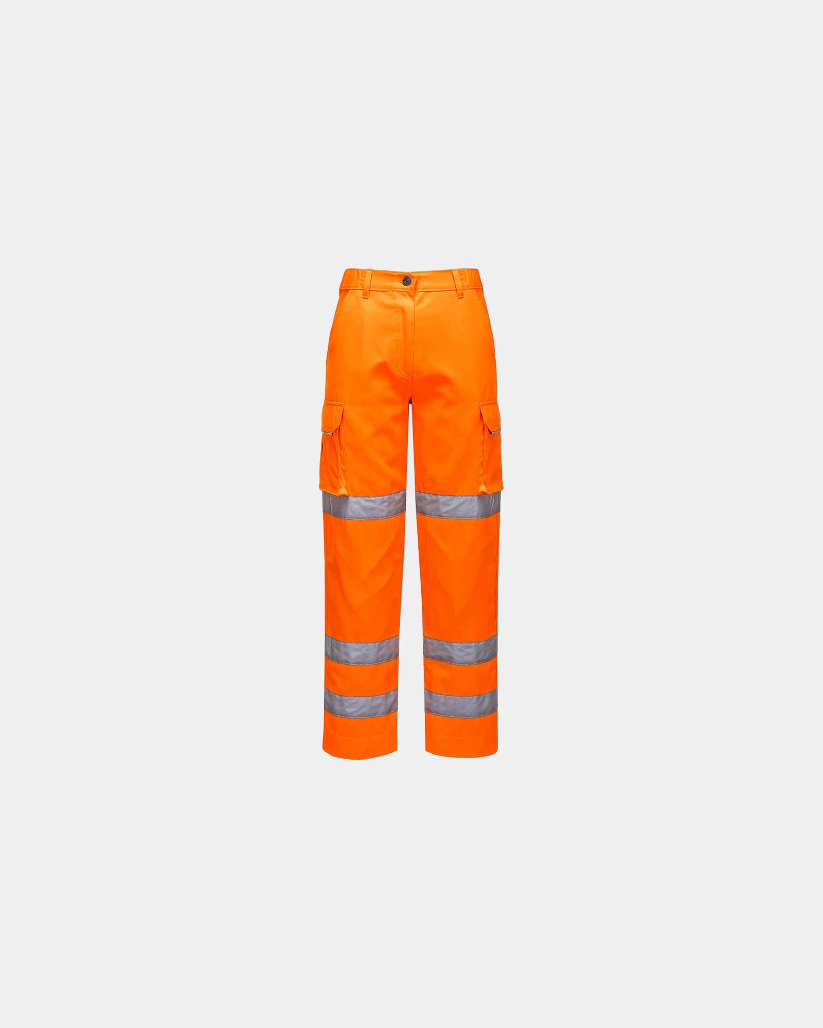 Pantalon haute-visibilité femme Portwest à personnaliser - Orange