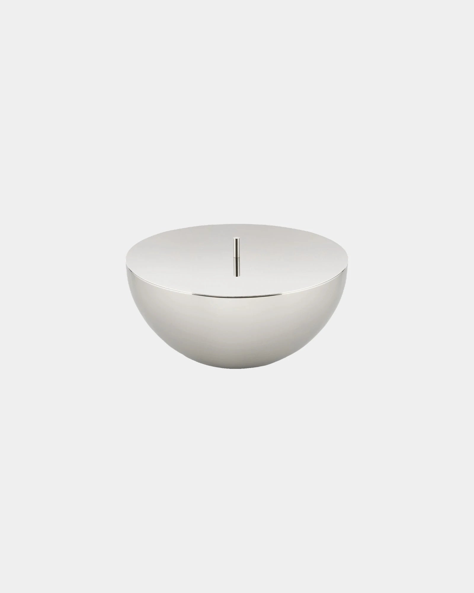 Récipient décoratif acier inoxydable Alessi Rocc à personnaliser - Silver