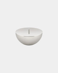 Récipient décoratif acier inoxydable Alessi Rocc à personnaliser - Silver