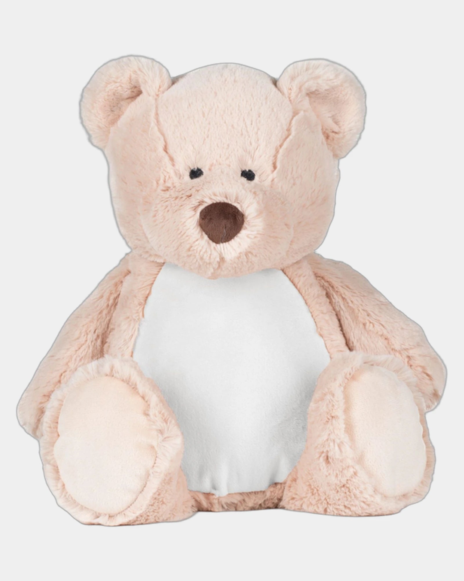 Peluche zippée Ours polyester 45 cm à personnaliser - 3