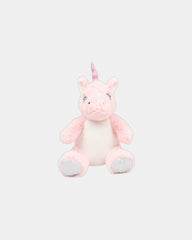 Peluche polyester ventre imprimable à personnaliser - Unicorn