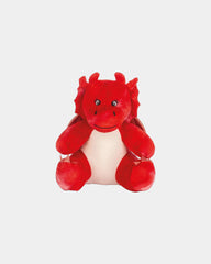 Peluche polyester ventre imprimable à personnaliser - Red Dragon