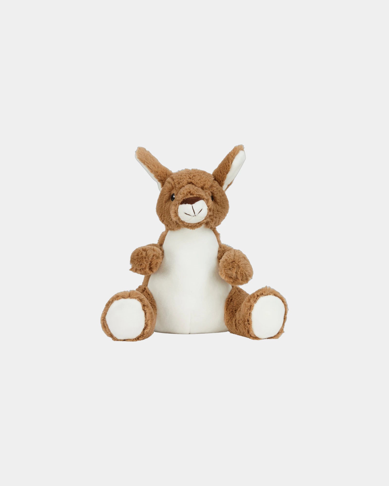 Peluche polyester ventre imprimable à personnaliser - Kangaroo