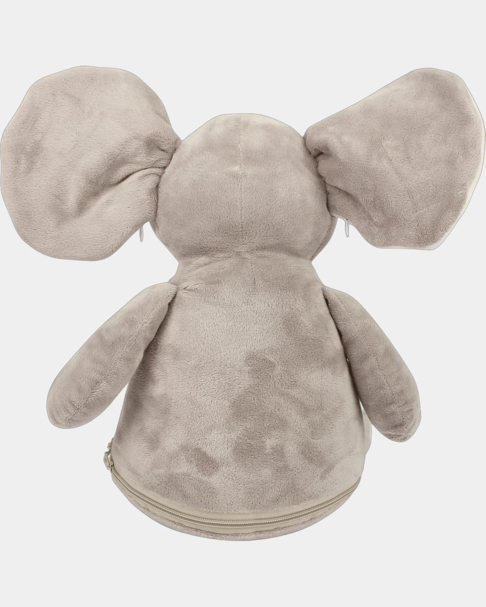Peluche éléphant zippée à broder à personnaliser - 3