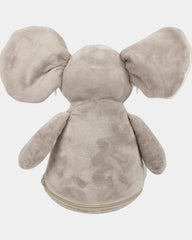 Peluche éléphant zippée à broder à personnaliser - 3