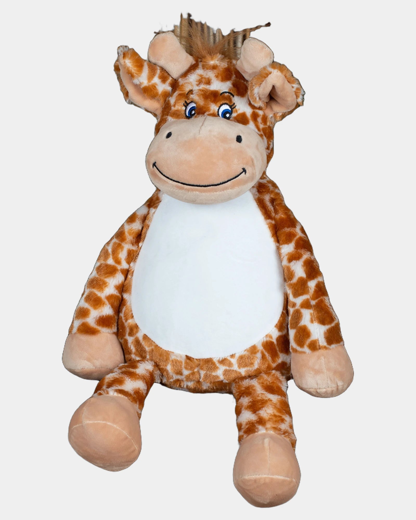 Peluche zippée Girafe polyester à personnaliser - 3