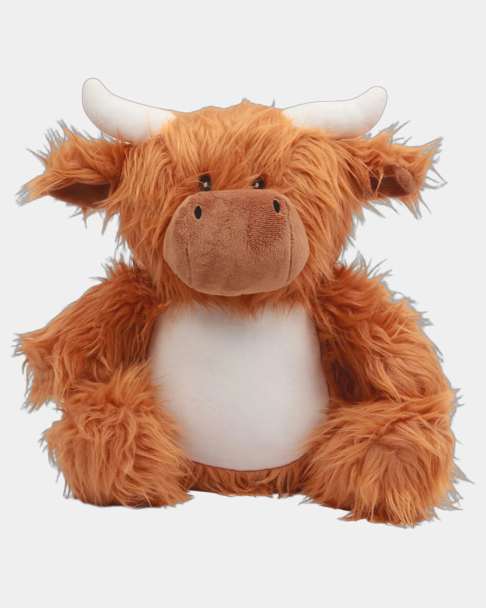 Peluche zippée vache polyester à personnaliser - 4