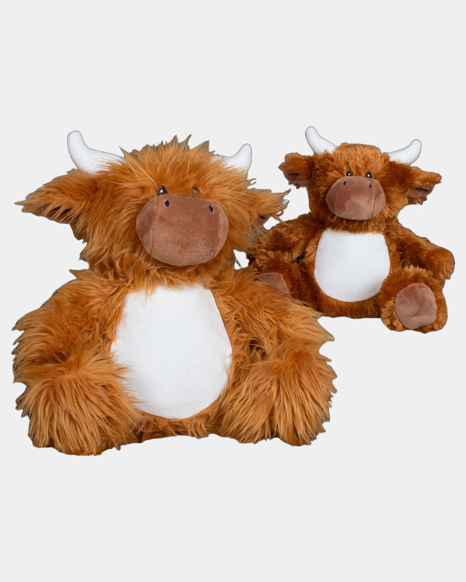 Peluche zippée vache polyester à personnaliser - 3