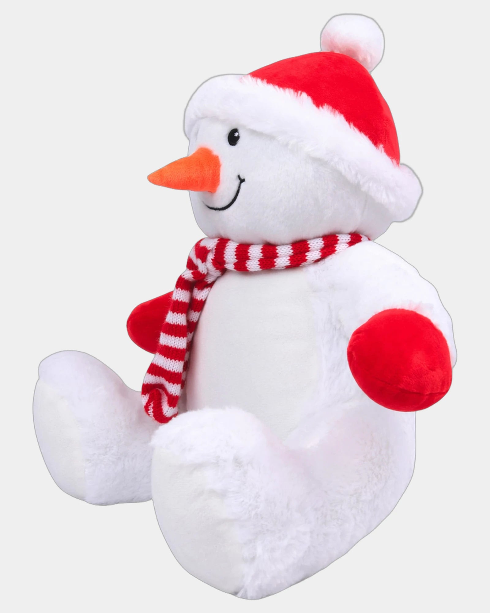 Peluche zippée bonhomme de neige à personnaliser - 3
