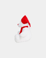 Peluche ourson de Noël bonnet et écharpe à personnaliser - 2