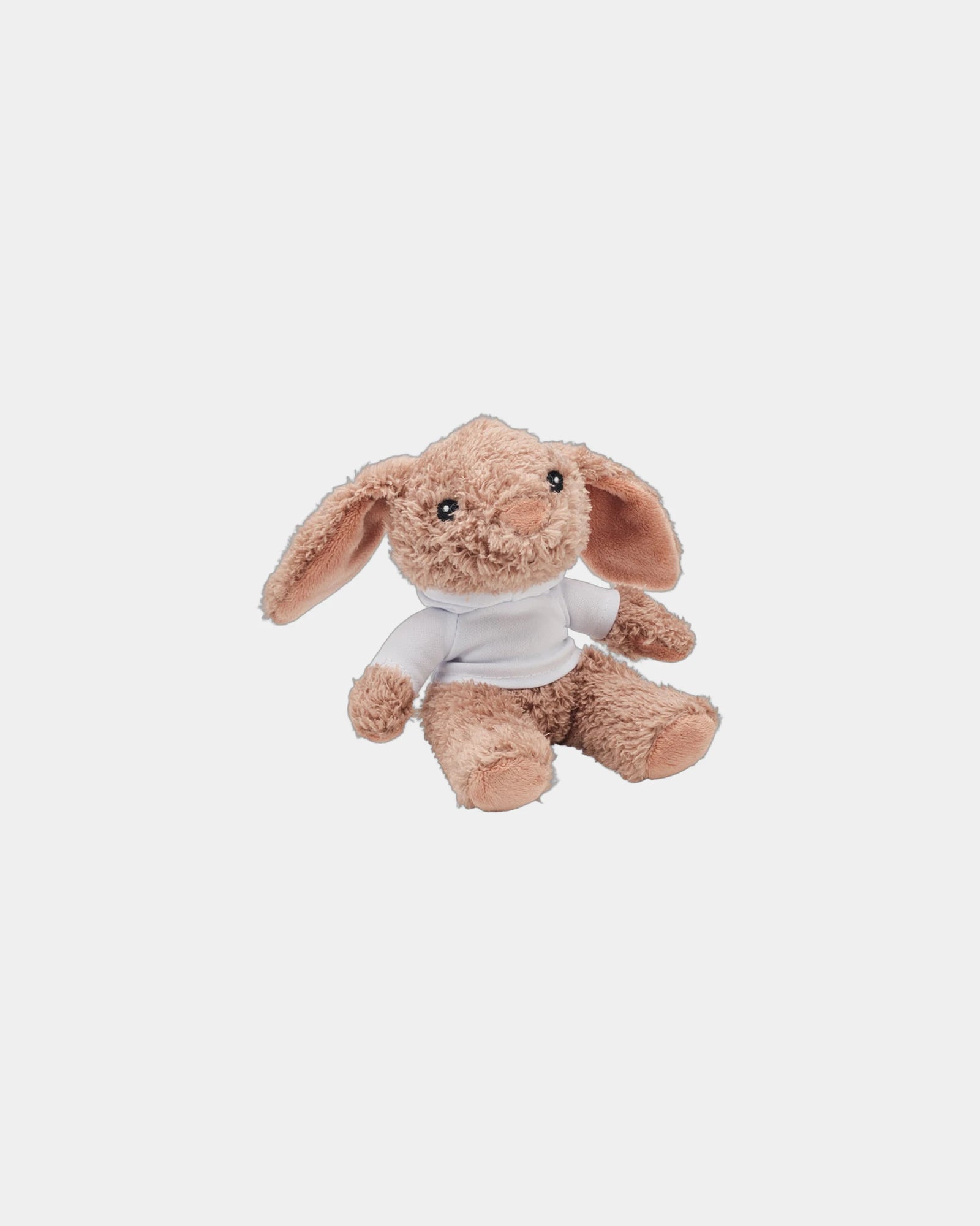 Peluche lapin en PET Bunny à personnaliser - Blanc