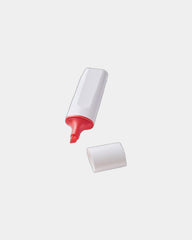Surligneur RPET blanc à personnaliser - 10